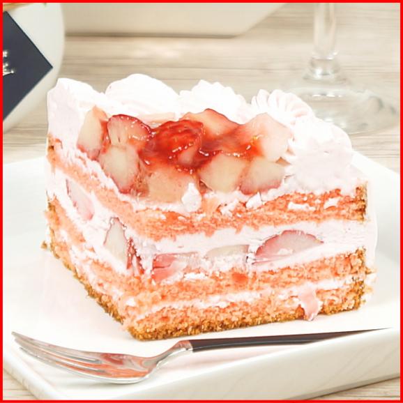 スイーツ 送料無料 誕生日ケーキ ギフト いちごづくし ピンクの生デコレーションケーキ 5号 誕生日プレート ろうそく 付き04