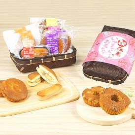 茨城を代表する味覚の芋と栗を使って仕上げた、上質な菓子5種類7個の詰合せ