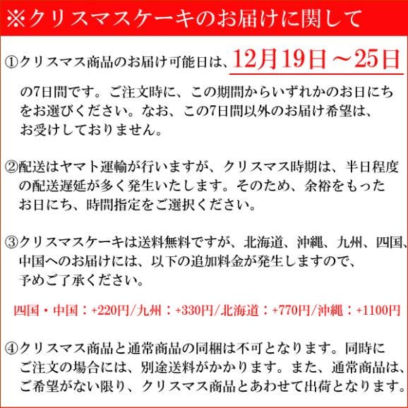 クリスマスケーキ 2026 予約 プレゼント ギフト スイーツ お菓子 送料無料 フルーツ生デコレーションケーキ 4号 早割 早期割引06