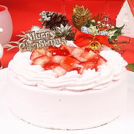 クリスマスケーキ 2026 予約 プレゼント ギフト スイーツ お菓子 送料無料 いちごづくし ピンクの生デコレーションケーキ 5号 早割 早期割引