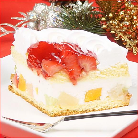 クリスマスケーキ 2026 予約 プレゼント ギフト スイーツ お菓子 送料無料 7種フルーツ入り いちごのレアチーズショートケーキ 5号 早割 早期割引04
