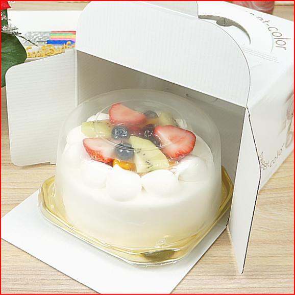 スイーツ 送料無料 誕生日ケーキ ギフト フルーツ 生デコレーションケーキ 4号 誕生日プレート ろうそく 付き06