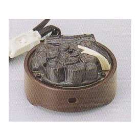 茶道具　遠赤外線　炭型 電熱器、風炉用　五徳なし電気炭　YU-031-3P　強弱切替スイッチ付