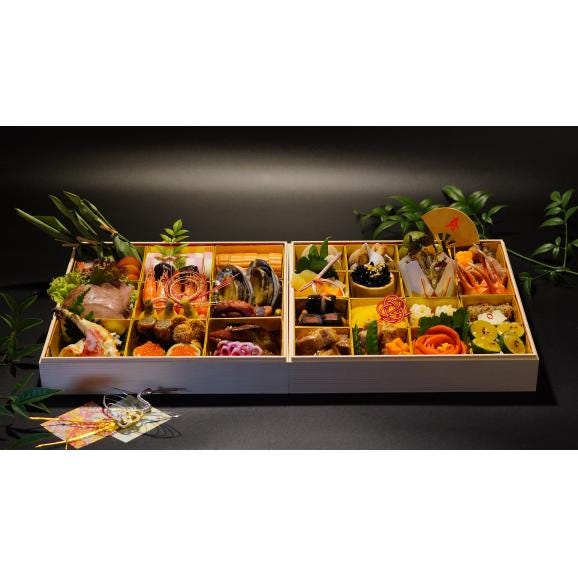 【2026おせち】丹後の彩 二段（2～3人用）冷凍　全40品02