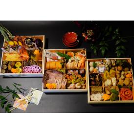 【2026おせち】丹後の雅 三段（4～5人用）冷凍　全42品