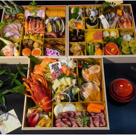 【2026おせち】丹後の極 三段（4～6人用）冷凍　全47品