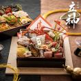 【送料無料】京料理立神の生おせち 鯛めしも作れるお出汁付き2段重 ４人前
