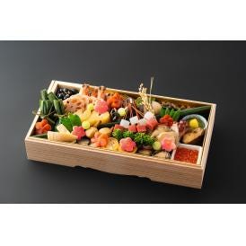 【京都宇治】茶の香り漂う和風おせち　1段重 4人前　＊12/25(金）締切・12/31（木）着
