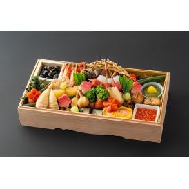 【京都宇治】茶の香り漂う和風おせち　1段重 3人前　＊12/25(金）締切・12/31（木）着