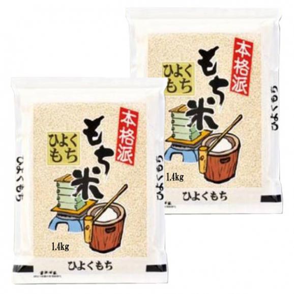 佐賀産 特別栽培米 もち米(減農薬栽培米) 2.8kg (2升) 1.4kg×2袋 送料無料 令和5年産 品種：ヒヨクモチ02