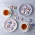 白磁彩菓　肥前皿絵文様菓　全15種セット