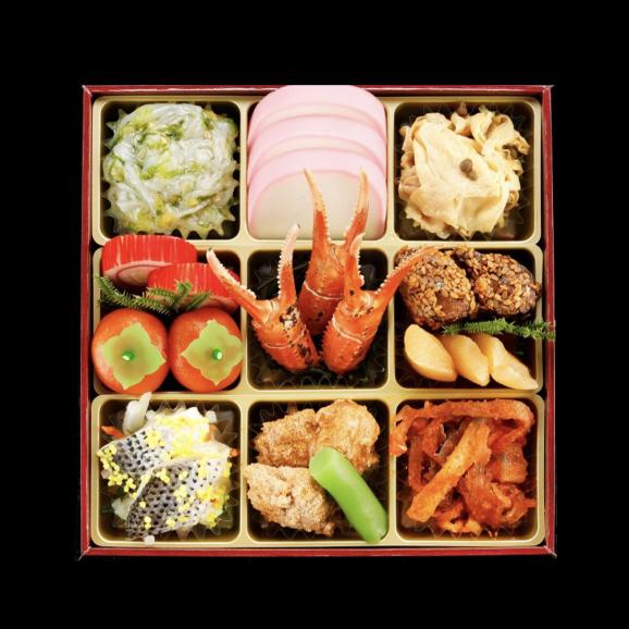 【送料無料！】日本料理てら岡のおせち 博多『雅』参段重 3～4人前・44品目04
