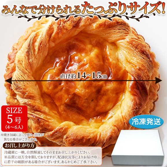 絶品★たっぷりりんご!!アップルパイ５号/ケーキ/冷凍A04