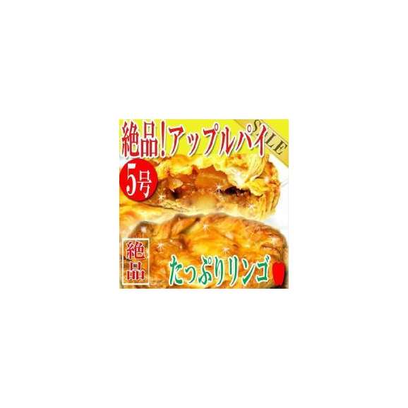 絶品★たっぷりりんご!!アップルパイ５号/ケーキ/冷凍A01