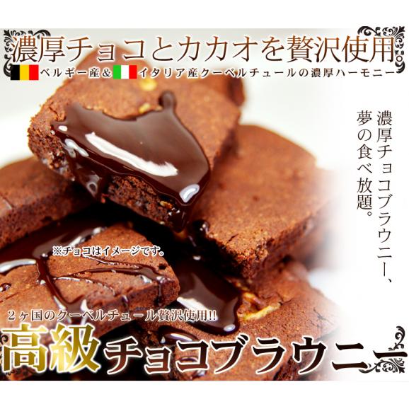 賞味期限2025年8月25日の為セール価格【訳あり】高級チョコブラウニーどっさり1kg/スイーツ/洋菓子/常温便04