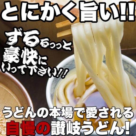 鎌田醤油特製ダシ醤油6袋付き!!讃岐うどん６食分600g（300g×2袋）/送料無料/代引き,同梱不可商品/ゆうパケット04