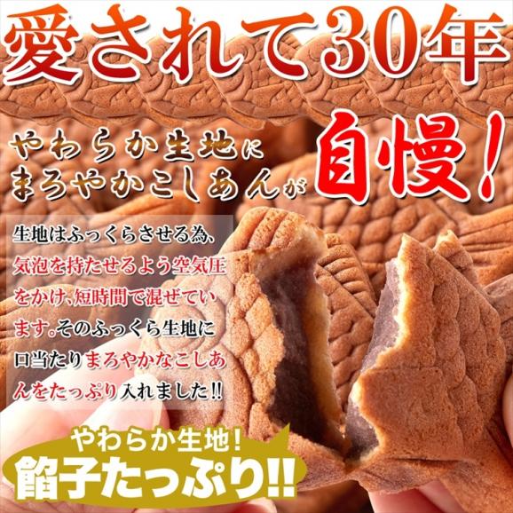 【お徳用】やわらかミニたい焼き30個（10個×3袋） タイヤキ たい焼き 送料無料/常温便05