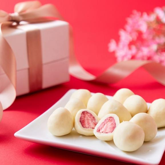 贅沢まるごと いちご の ホワイトチョコ チョコ いちごチョコ 約