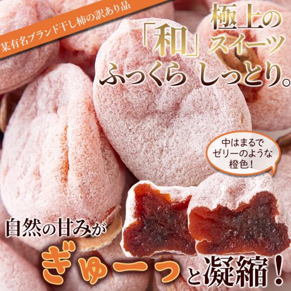 ふっくら しっとり♪長野県産 訳あり 干し柿 500g 干柿 ほしがき ほし柿 干しがき メール便02