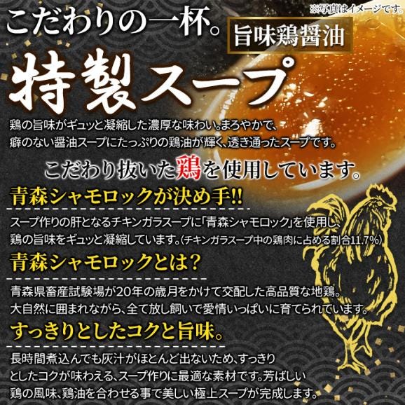こだわりの一杯。和渦TOKYO 中華そば(旨味鶏醤油味) 6食セット メール便04