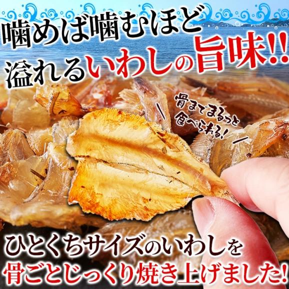 骨までまるっと食べられる！焼あぶり いわし 50g メール便02