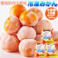 愛媛県西宇和産 みかん 100%使用!!えひめのあまーい 冷凍みかん どっさり15個(5個入×3袋・約700～800g) 冷凍A