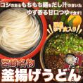 宮崎名物 釜あげ うどん 6食セット もちもちの麺をゆず香る甘口つゆで食す! 送料無料 メール便