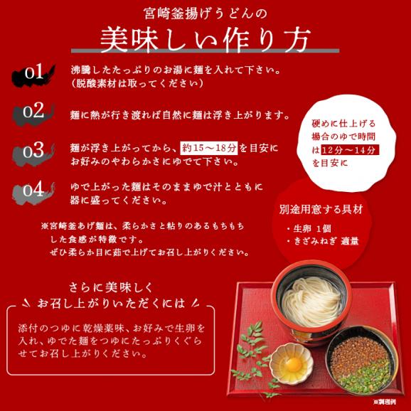 宮崎名物 釜あげ うどん 6食セット もちもちの麺をゆず香る甘口つゆで食す! 送料無料 メール便05