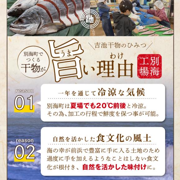 【ふるさと納税】北海道産 干物 セット 別海自社工場特製 味の笛 Aセット06