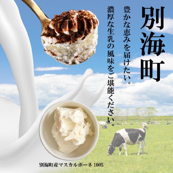 べつかい産マスカルポーネの濃厚ティラミス120g×4個 【CM0000006】04