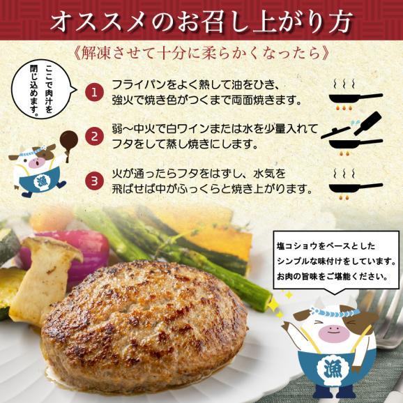 別海プラウド【ビーフハンバーグ】150g×8個入【KH0000004】03