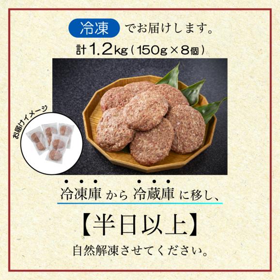 別海プラウド ビーフハンバーグ ビーフ＆ポークハンバーグ 150g×各4個【KH0000006】02