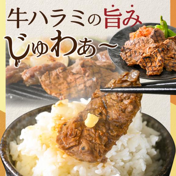 北海道 別海町 3種 の 味付け ハラミ 1.2kg（塩400g×1パック・味噌400g×1パック・醤油400g×1パック）【NS0000031】02