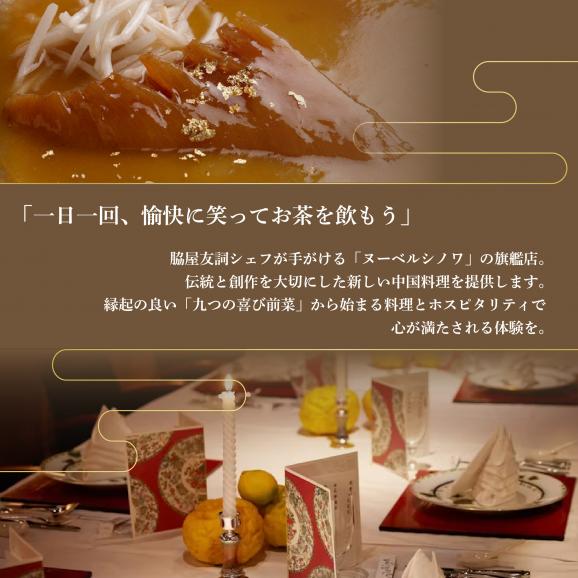 【赤坂　中国料理】トゥーランドット臥龍居 or Wakiya一笑美茶樓　別海町Bコース　お食事券2名様【CC0000152】（ふるさと納税 レストラン ランチ ディナー 東京 コース料理）02