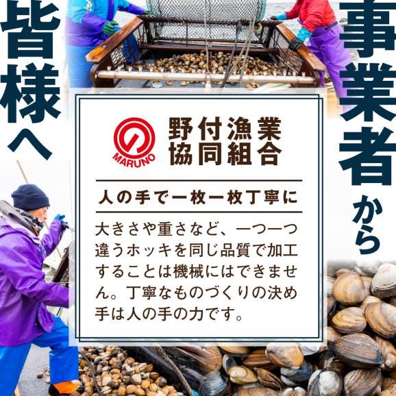 天然ボイルほっき貝 1kg 24粒前後 北海道野付産 NK000NV0006