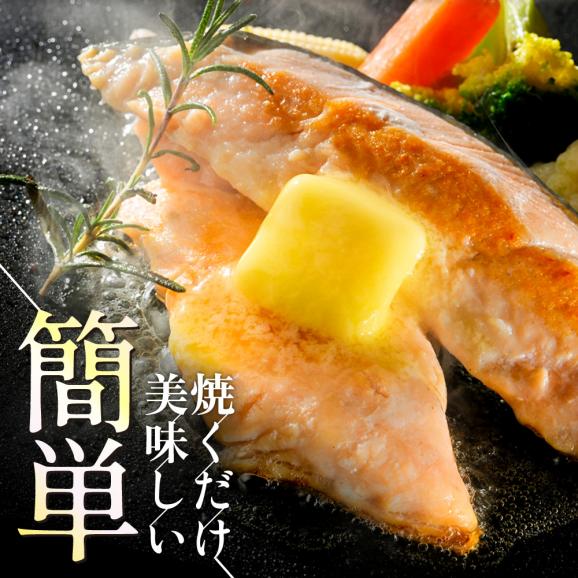 北海道 別海町 北海道産 天然 秋鮭切身 ほどよい塩加減 1.5kg（6切れ3パック）【MT000TS00】03