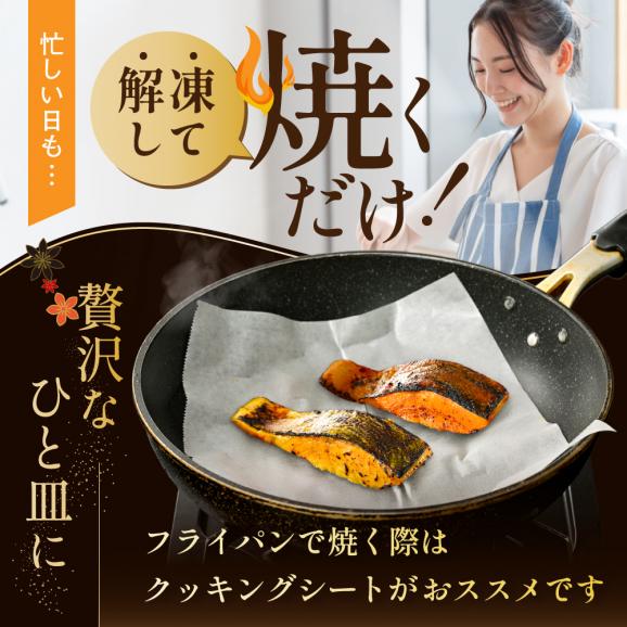 訳あり 北海道産 秋鮭 西京漬け・徳川味噌漬け 800g（200g×4） 小分け 鮭 西京焼き 西京みそ 味噌 サイズ不揃い 家庭用 惣菜 サケ シャケ【BS0000020】05