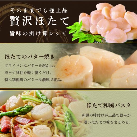 訳あり 北海道産冷凍ホタテ800g(18~28粒前後×2箱)【MT0002TR0】06