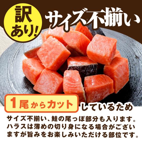 骨取り済カットチリ産銀鮭 1kg06