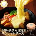 【ふるさと納税】北海道十勝芽室町 なまら十勝野 季節のおまかせ野菜 ラクレットチーズ1ホール3,700g以上 セット　me000-006c