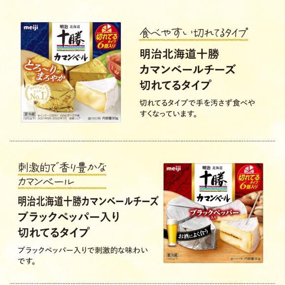 【ふるさと納税】明治 北海道十勝チーズセット me026-035c04