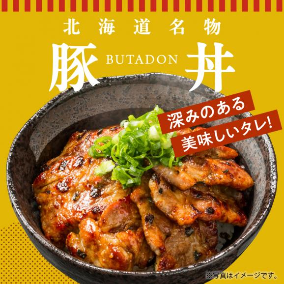【ふるさと納税】北海道十勝芽室町 十勝名物 豚丼 3食セット タレ付き me042-004c02