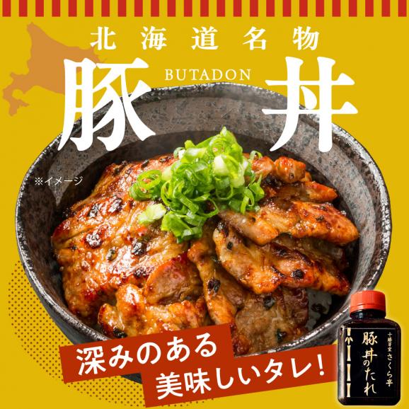 【ふるさと納税】北海道十勝芽室町 十勝名物 豚丼 3食セット タレ付き me042-004c02