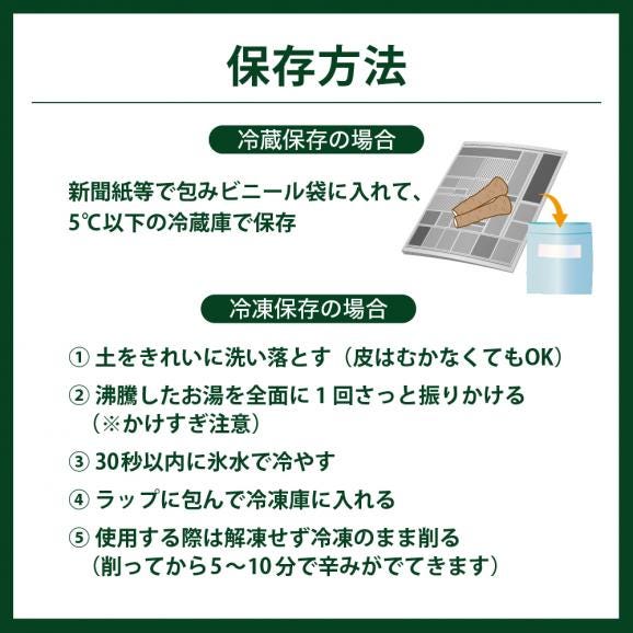 【ふるさと納税】北海道芽室町 十勝産山わさび（土付き3kg）me064-002c04