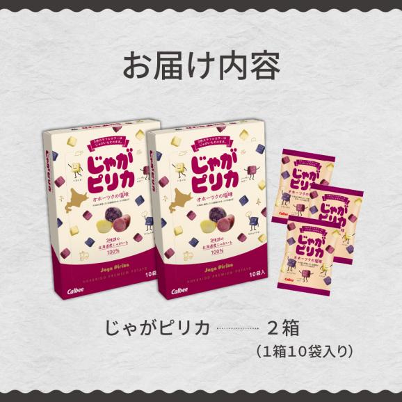 北海道土産 カルビー じゃがピリカ 10袋入り×2箱セット me003-045c05