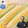 【2025年分先行予約】北海道十勝芽室町　スイートコーン ゴールドラッシュ 13本 me062-002c-25