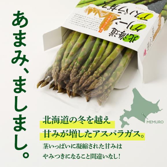 【先行受付】【2026年出荷分】北海道十勝芽室町 なまら十勝野のアスパラ1kg me001-007c-2602