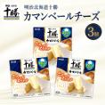【ふるさと納税】明治北海道十勝チーズ カマンベールチーズ　90g×3パック me003-111c