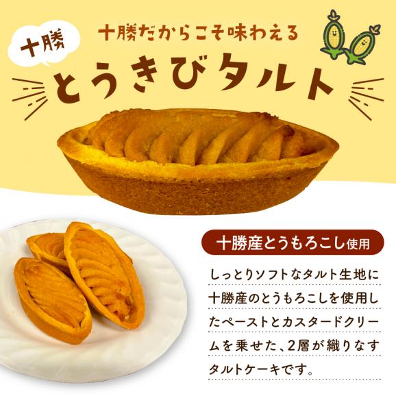 【ふるさと納税】北海道芽室町 十勝だからこそ味わえる十勝とうきびタルト me057-002c02