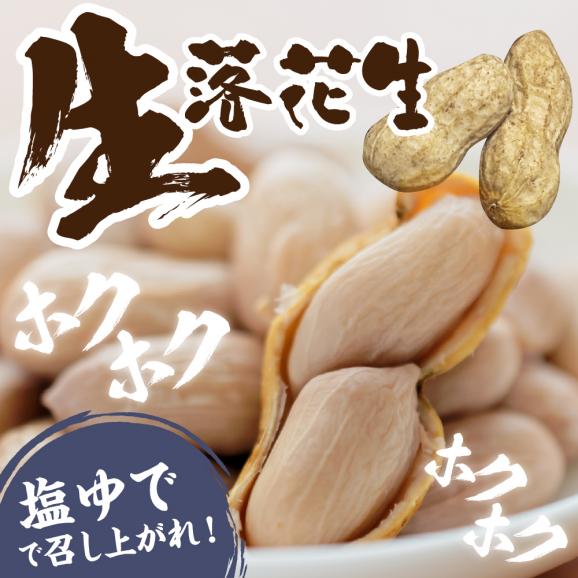 【先行予約】北海道十勝芽室町 生落花生（洗い）500g me010-016c02